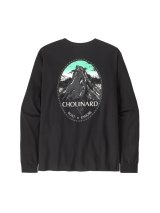 PATAGONIA パタゴニア / メンズ・ロングスリーブ・シュイナード・クレスト・レスポンシビリティー BLK